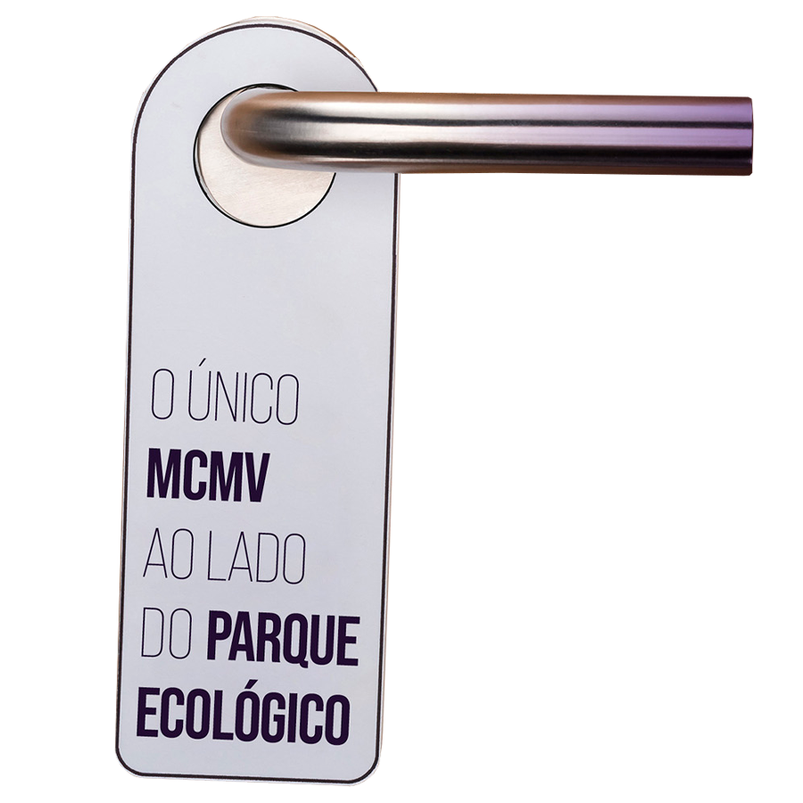 Logotipo Uni Residencial Indaiatuba, único Minha Casa Minha Vida ao lado do PArque Ecológico
